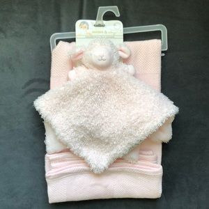 blankets and beyond pink lamb